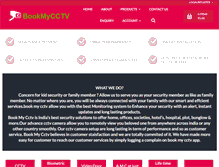 Tablet Screenshot of bookmycctv.com